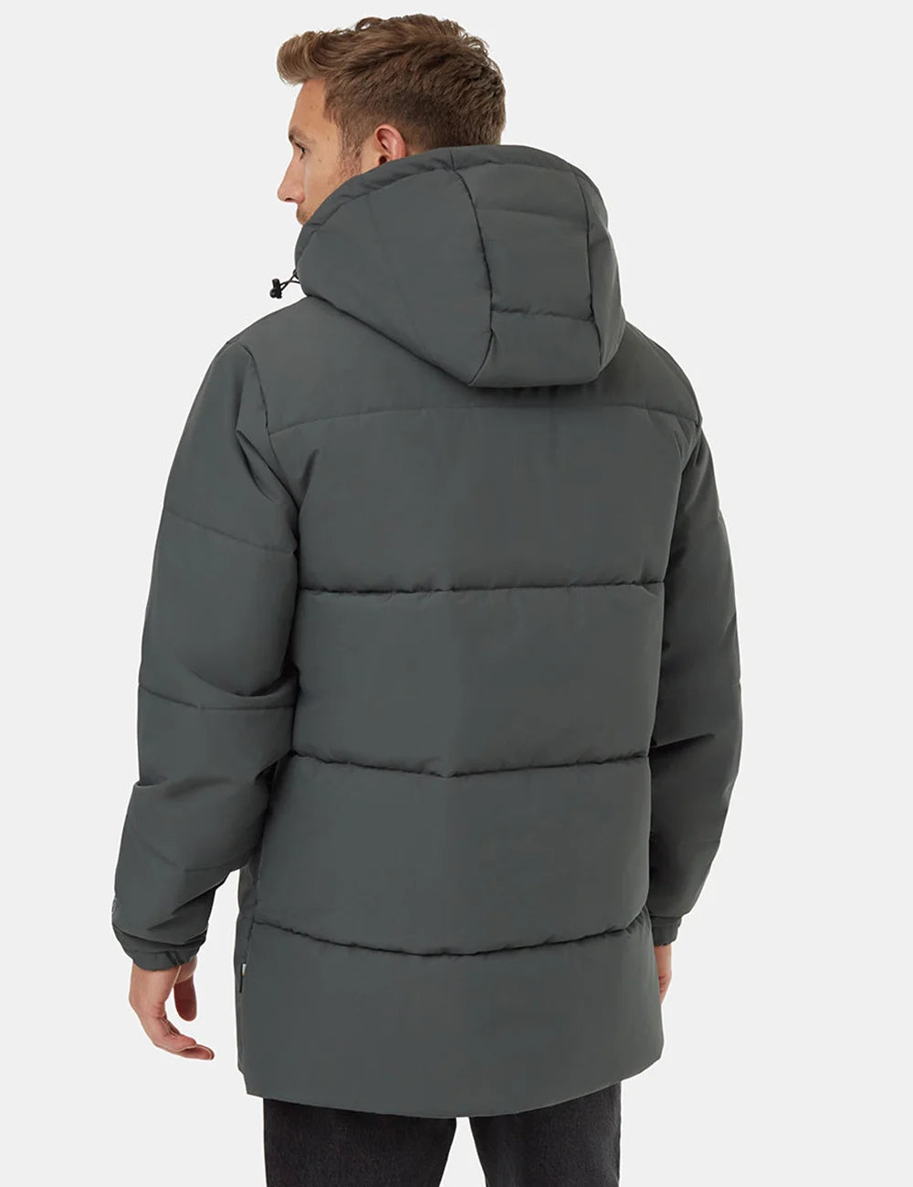 Windproof Full-Zip Puffer Jacket