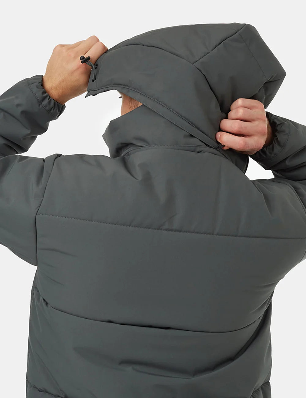 Windproof Full-Zip Puffer Jacket