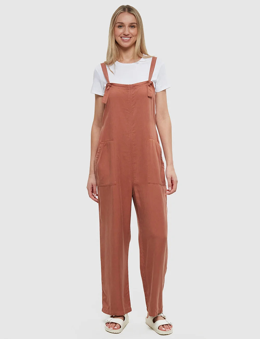 Everyday Comfort Wide-Leg Jumpsuit