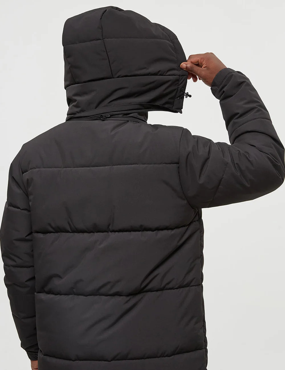 Windproof Full-Zip Puffer Jacket
