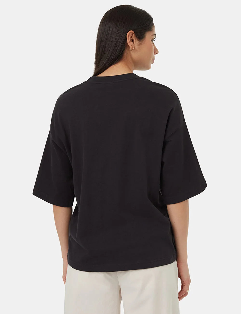 Relaxed Fit Oversized Solid T-Shirt