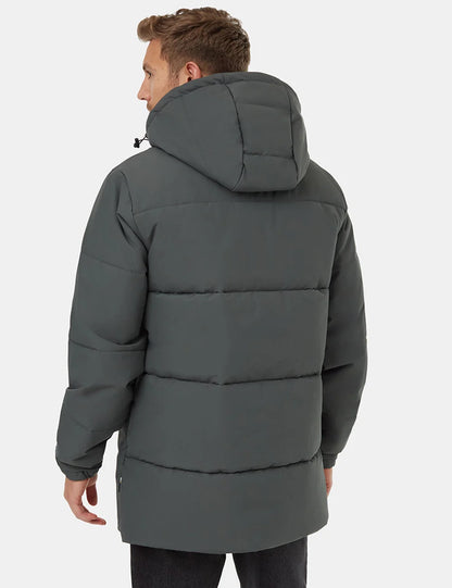 Windproof Full-Zip Puffer Jacket