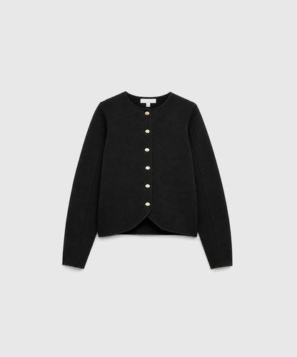 Elegant Button Front Jacket