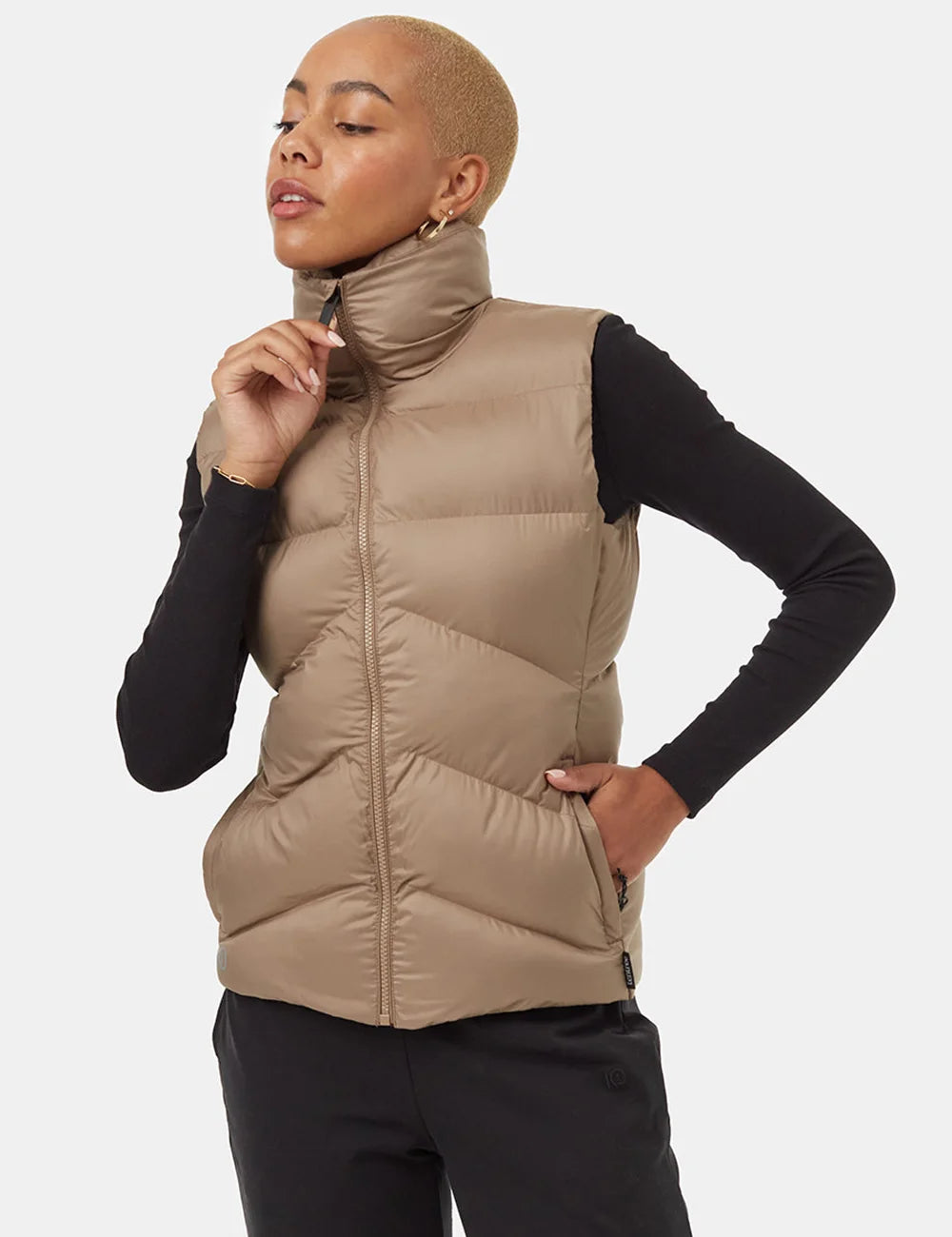 High-Neck Travel Puffer
