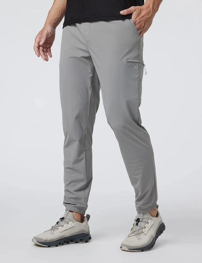 Men Mid Rise Plain Joggers