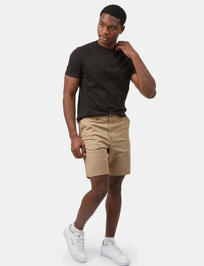 Solid Straight Fit Shorts