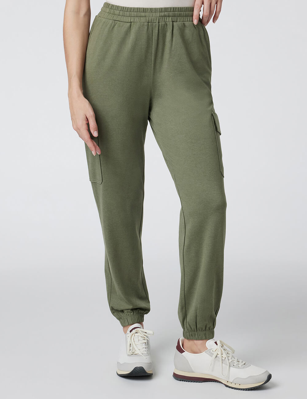 Women Loose Fit Mid-Rise Joggers