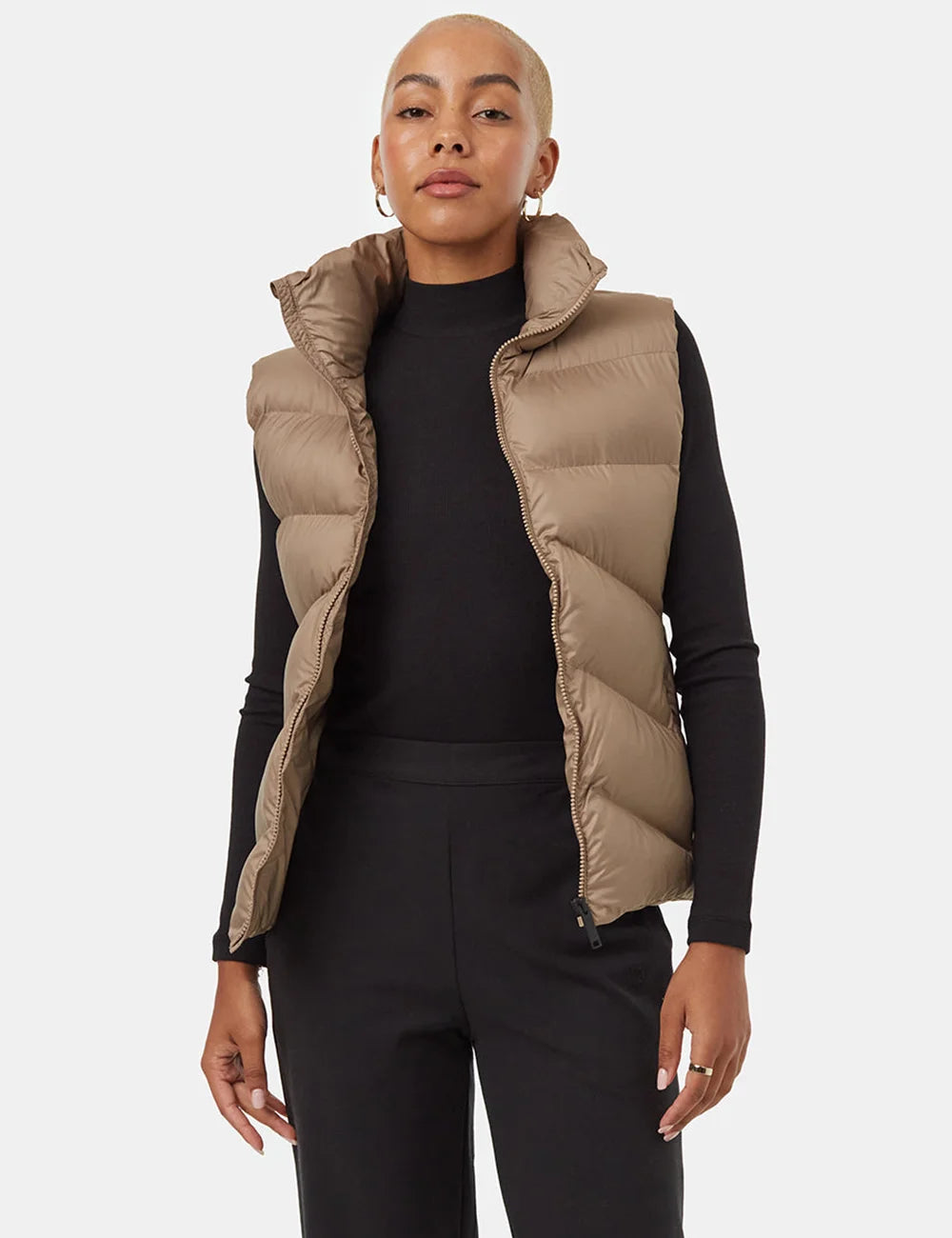 High-Neck Travel Puffer