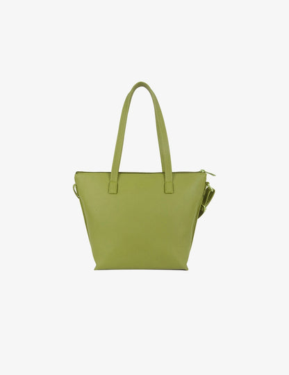 Structured Zip-Top Tote Bag