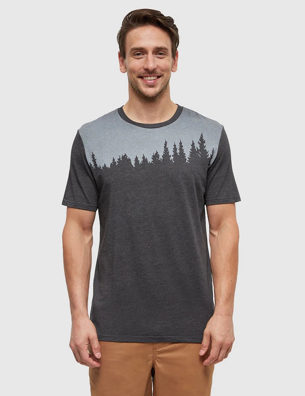 Tree Graphic Crew Neck T-Shirt