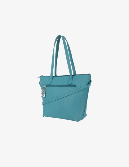 Structured Zip-Top Tote Bag