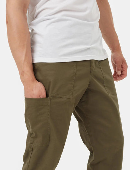 Men Slim Fit Flat-Front Trousers