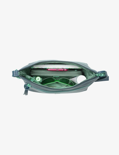 Dual-Zip Everyday Crossbody Bag