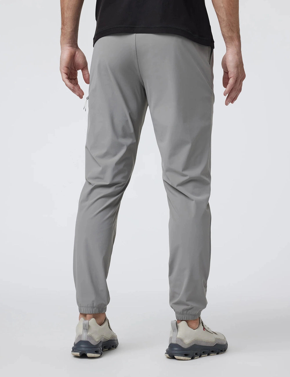 Men Mid Rise Plain Joggers