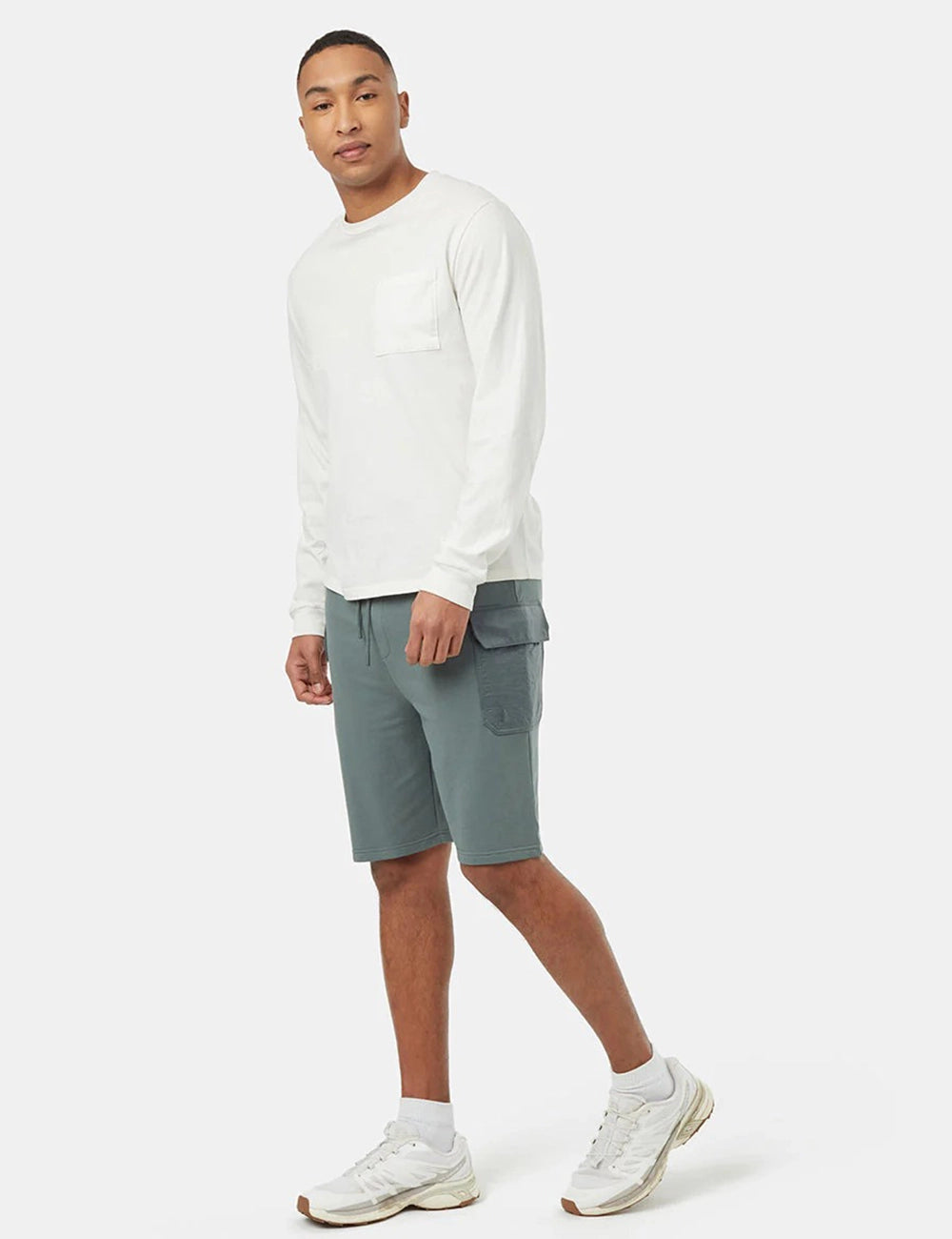 Solid Straight Fit Shorts