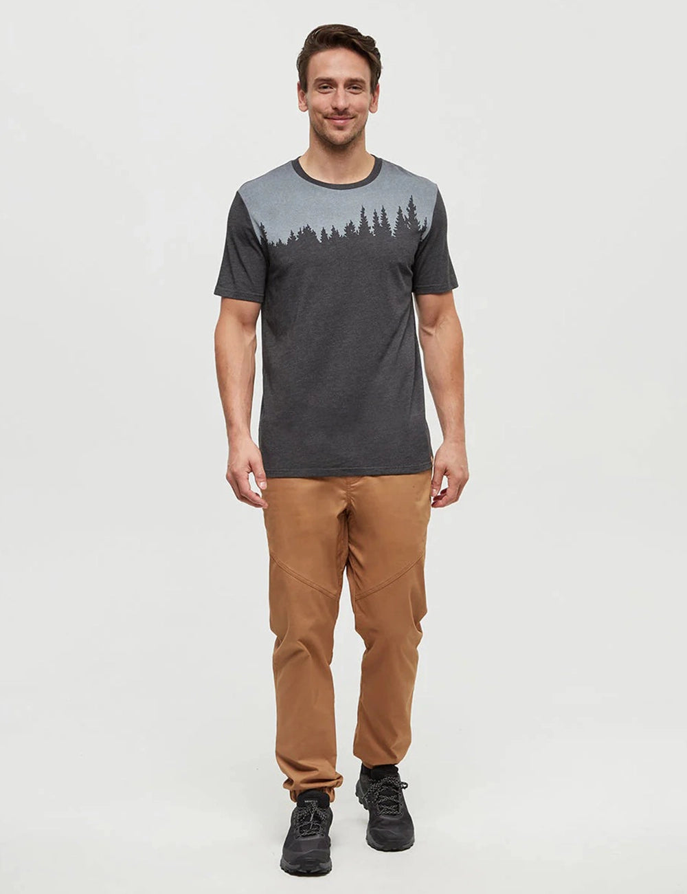 Tree Graphic Crew Neck T-Shirt