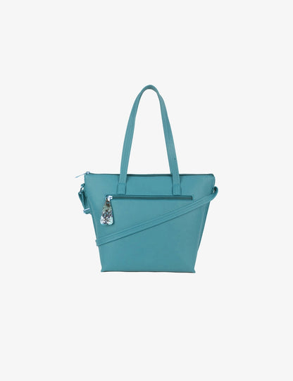 Structured Zip-Top Tote Bag