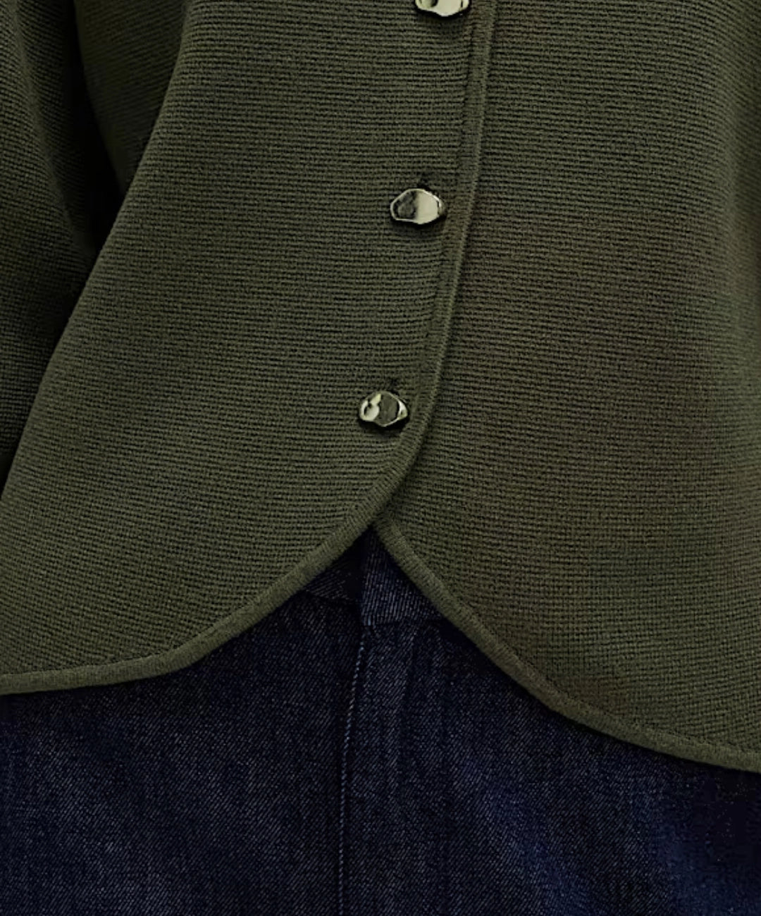 Elegant Button Front Jacket
