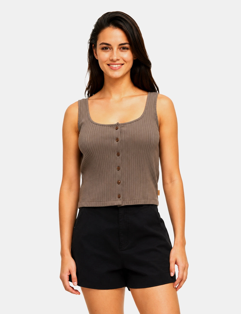 Women's Fitted Ribbed Tank Top