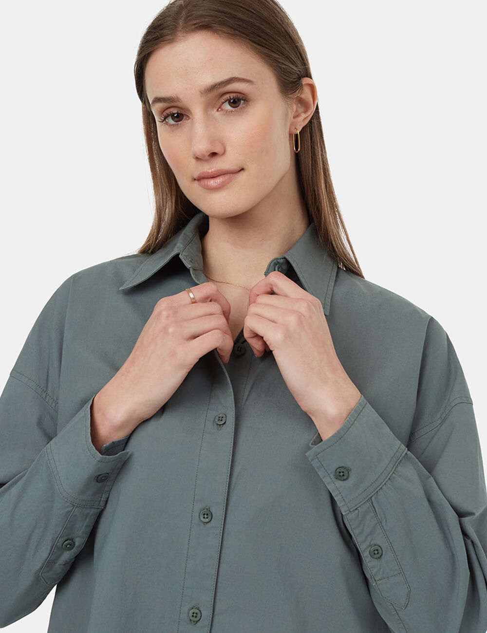 Regular Fit Drop Shoulder Shirt