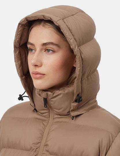 Longline Hooded Puffer Coat
