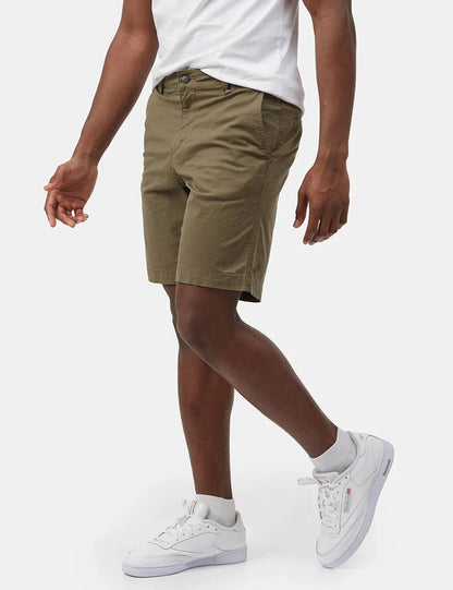 Solid Straight Fit Shorts