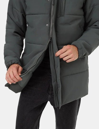 Men Longline Puffer Jacket