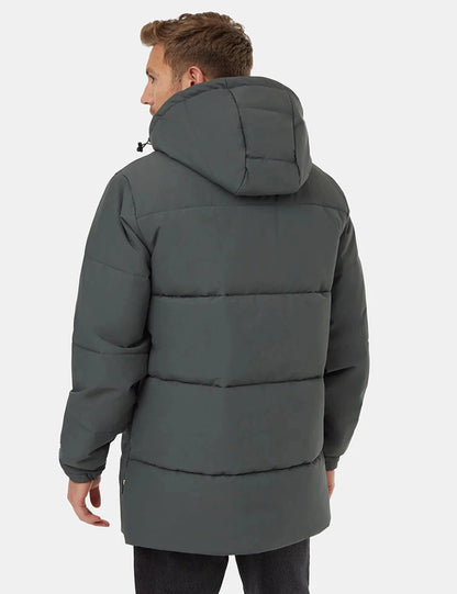 Men Longline Puffer Jacket