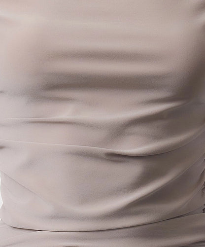 Elegant Draped Neck Top