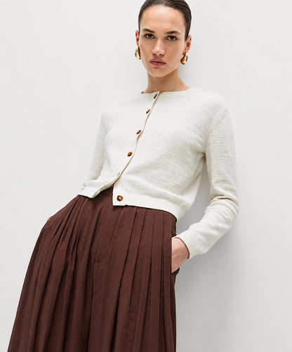 Classic Button Front Cardigan