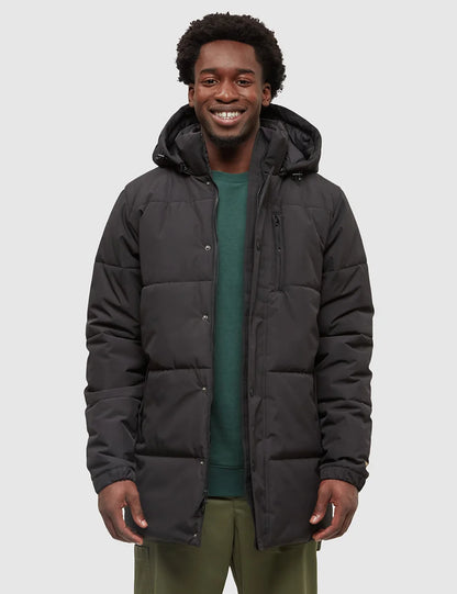 Windproof Full-Zip Puffer Jacket