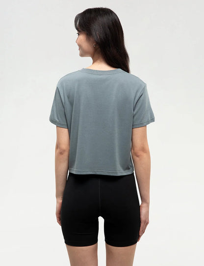 Sunrise Graphic Crop T-Shirt