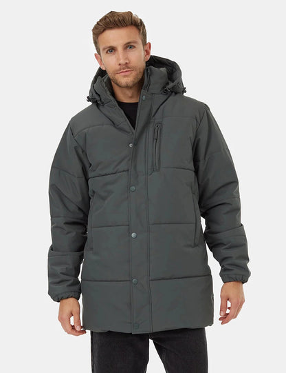 Men Longline Puffer Jacket