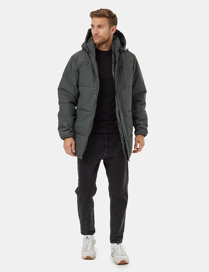 Men Longline Puffer Jacket