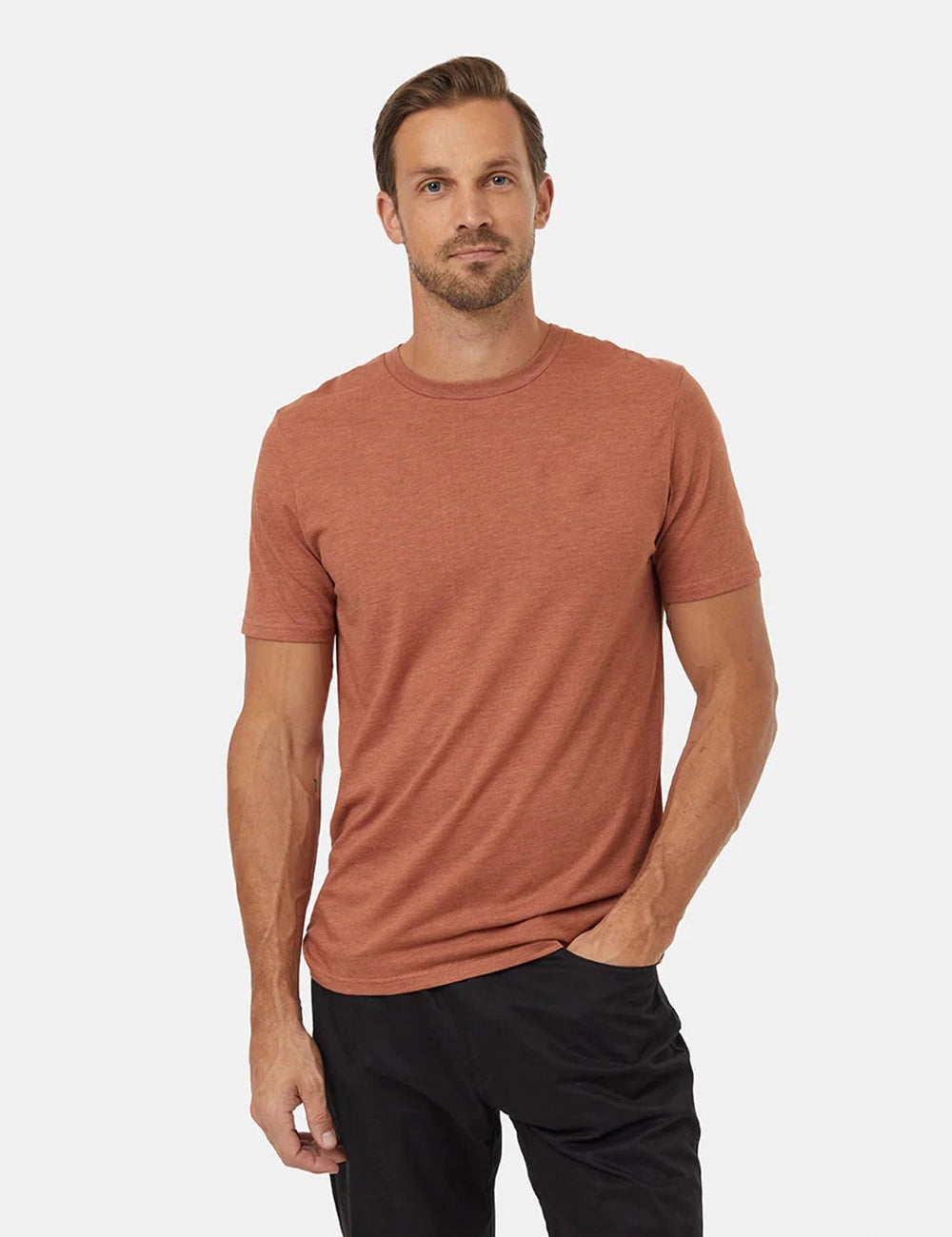 Men's Regular Fit Plain T-Shirt