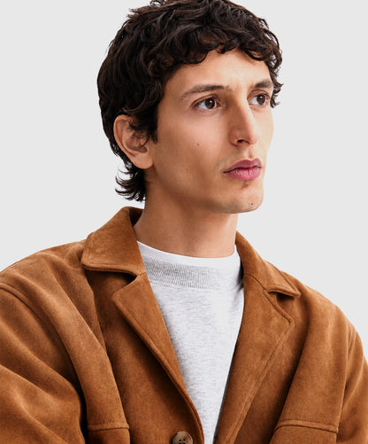 Relaxed Tailored Collar Jacket