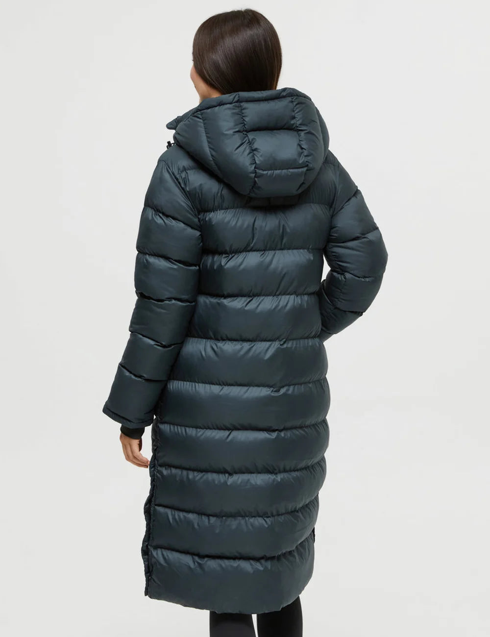 Longline Hooded Puffer Coat