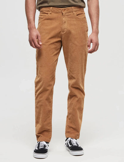 Men Slim Fit Flat-Front Trousers