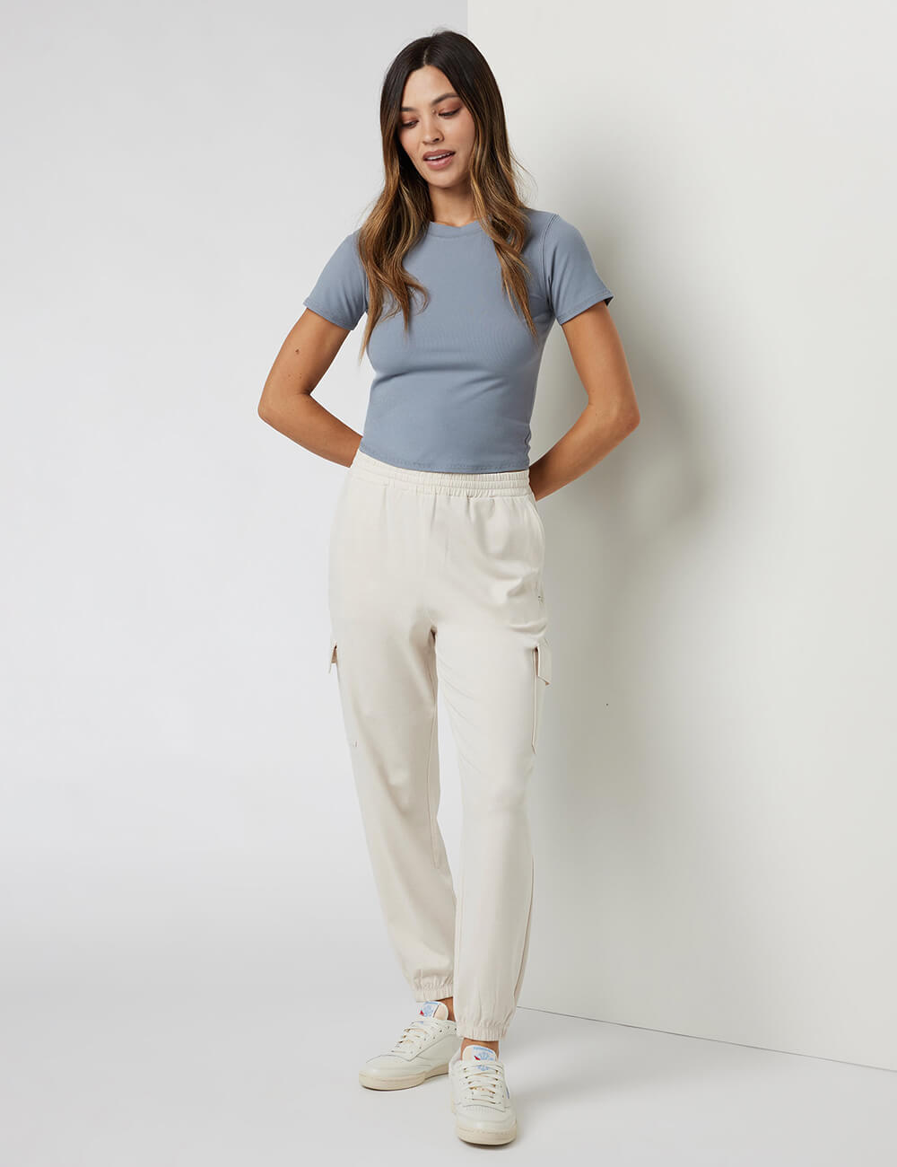 Women Loose Fit Mid-Rise Joggers