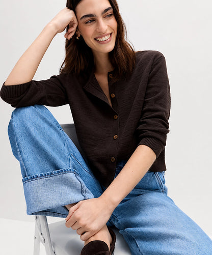 Classic Button Front Cardigan