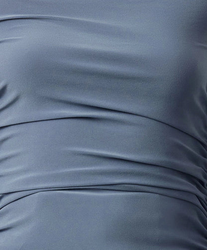 Elegant Draped Neck Top