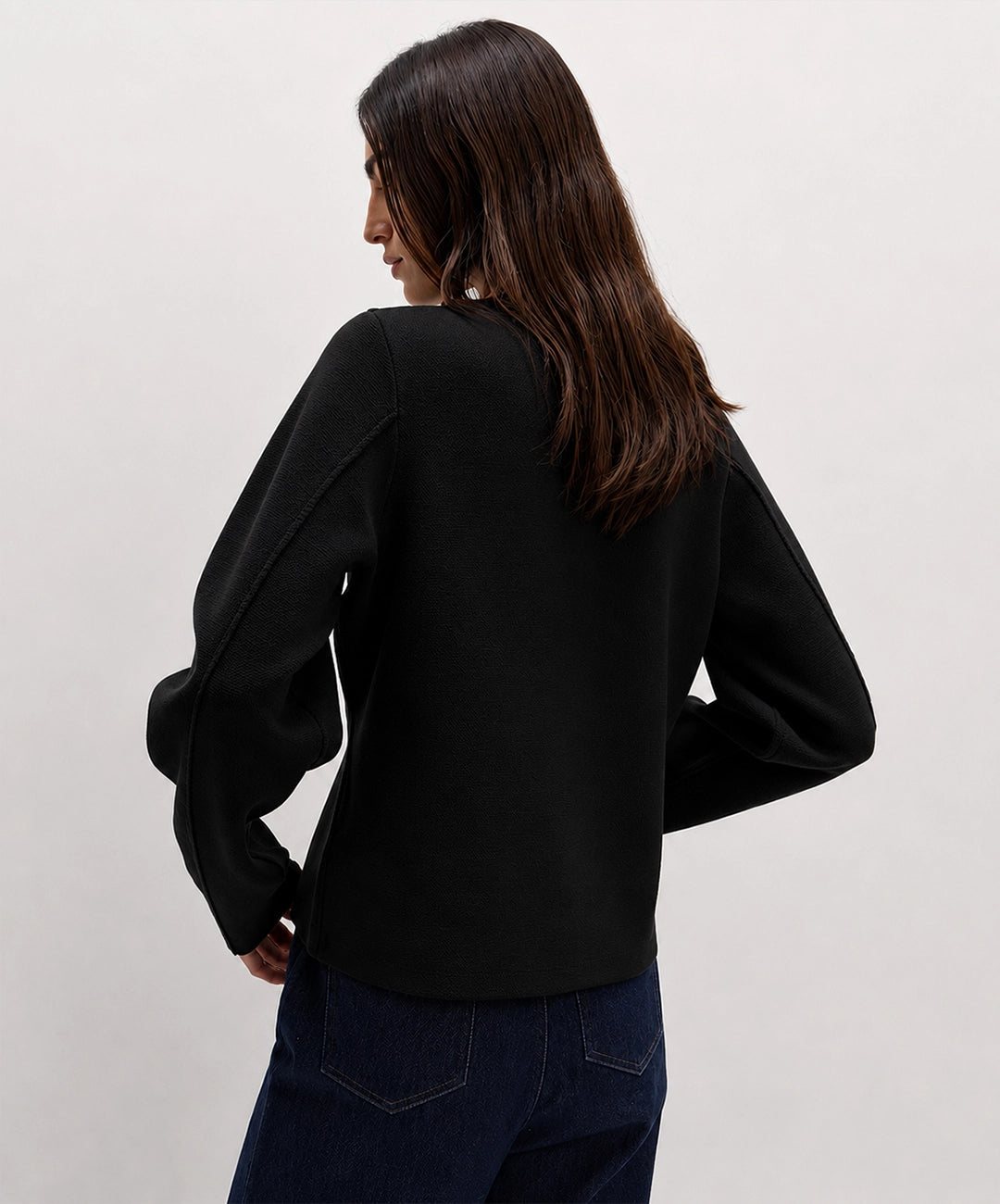 Elegant Button Front Jacket