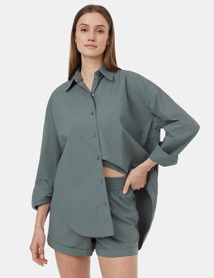 Regular Fit Drop Shoulder Shirt