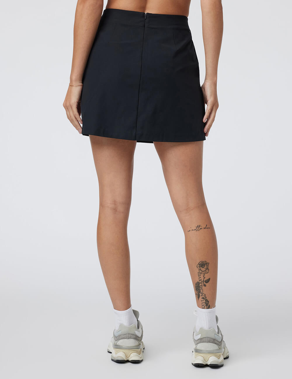 Pure Cotton A-Line Mini Skirt