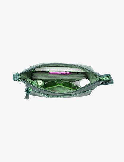 Dual-Zip Everyday Crossbody Bag