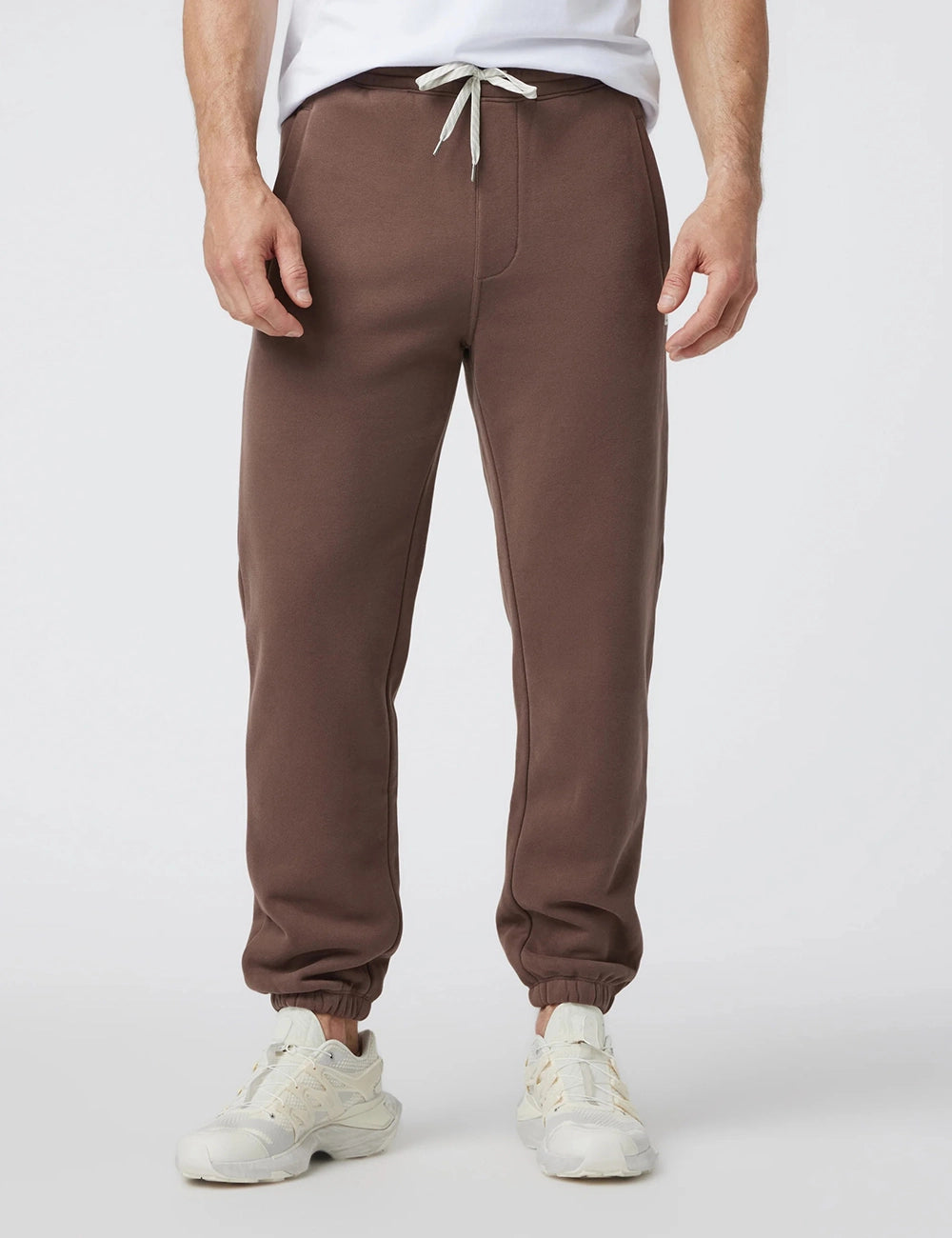 Men Mid Rise Plain Joggers