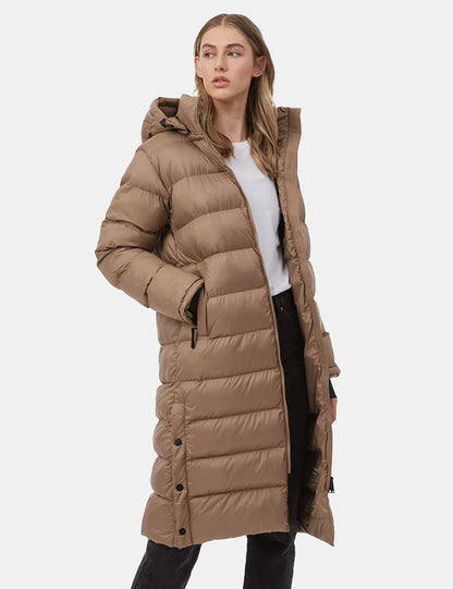 Longline Hooded Puffer Coat