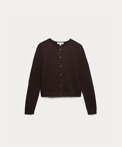 Classic Button Front Cardigan