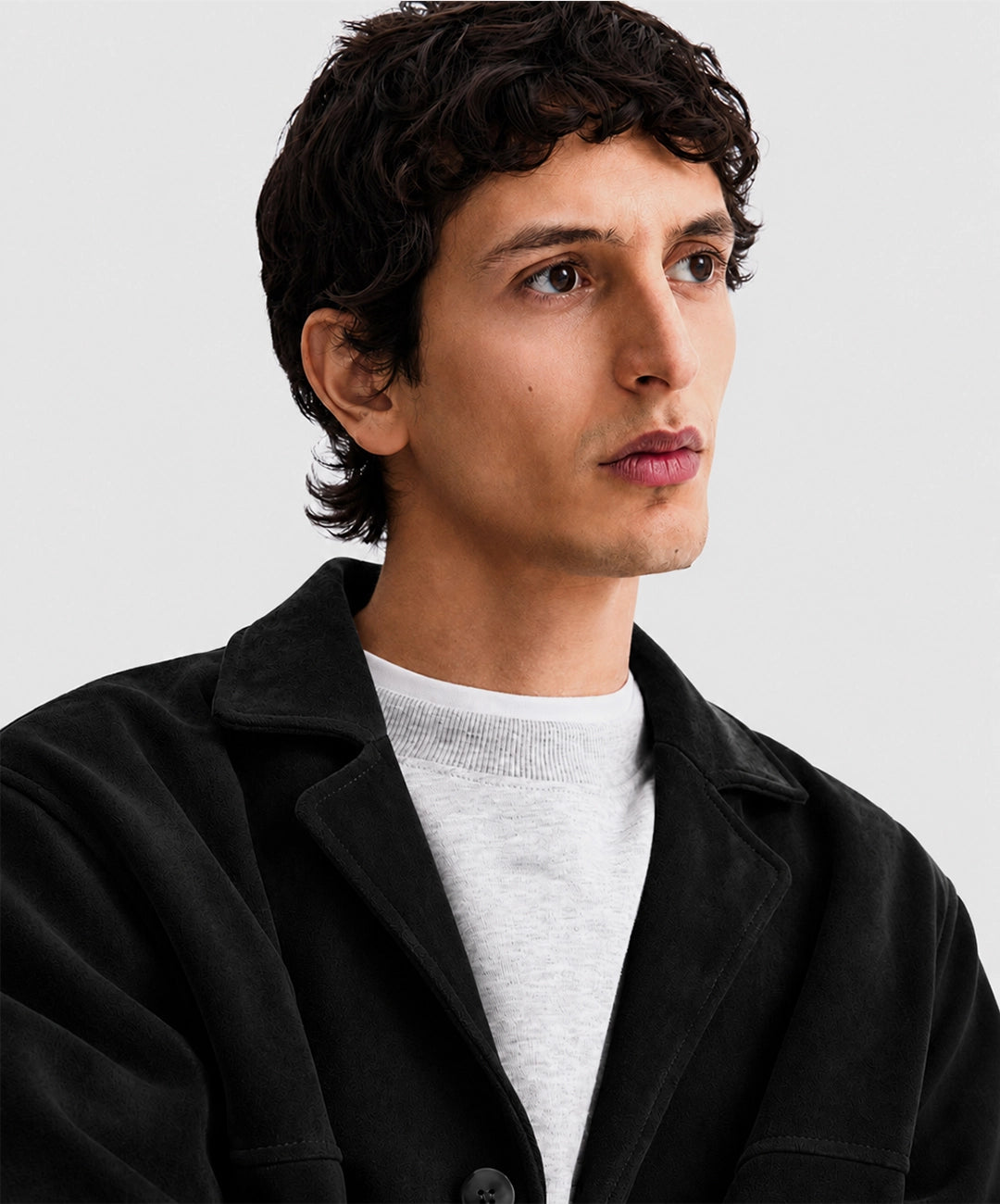 Relaxed Tailored Collar Jacket