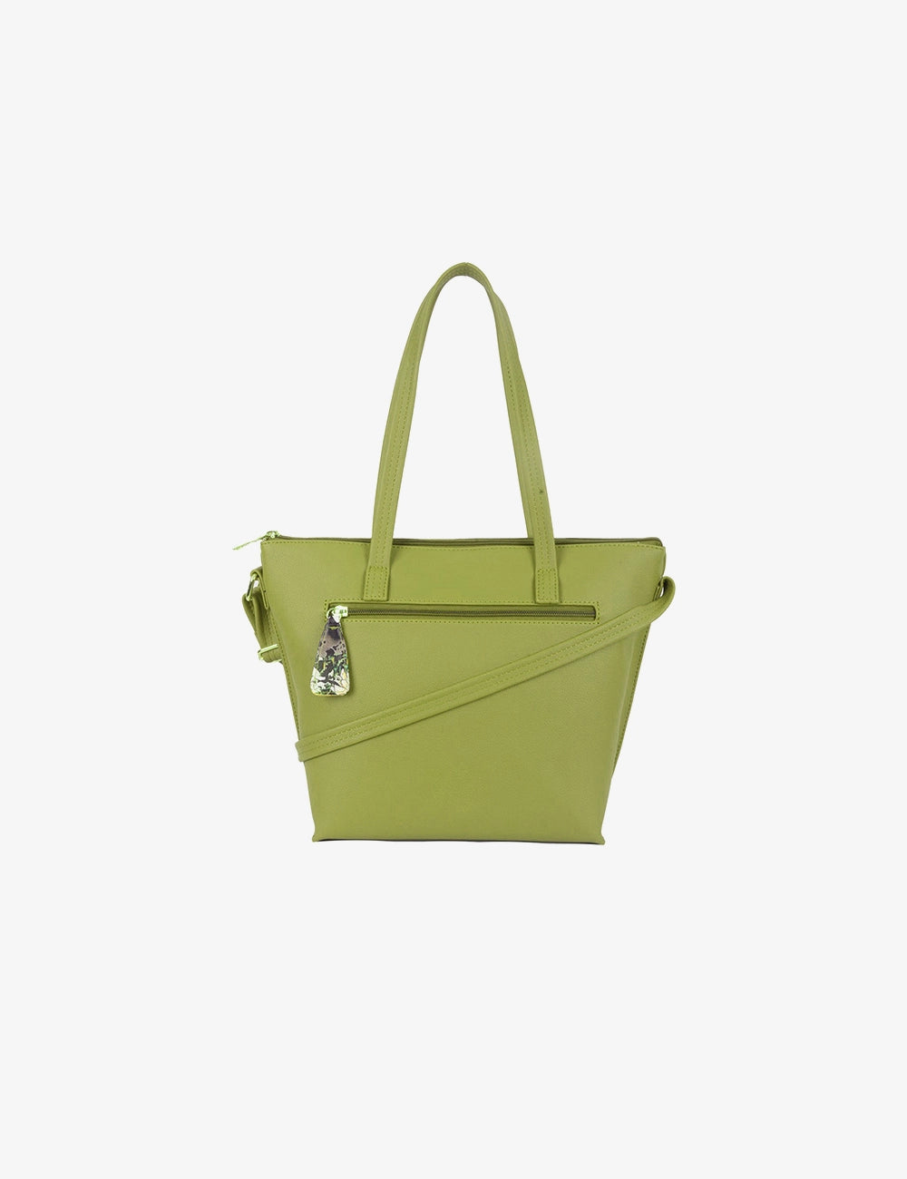 Structured Zip-Top Tote Bag